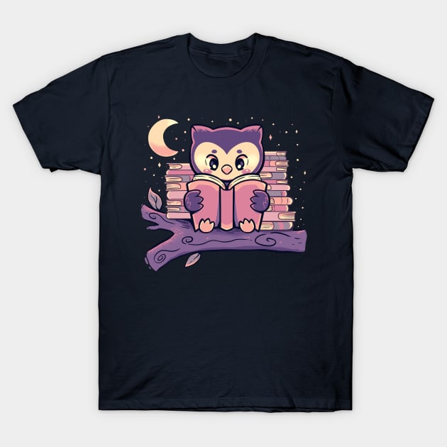 Reading OWL Night T-Shirt by TechraNova